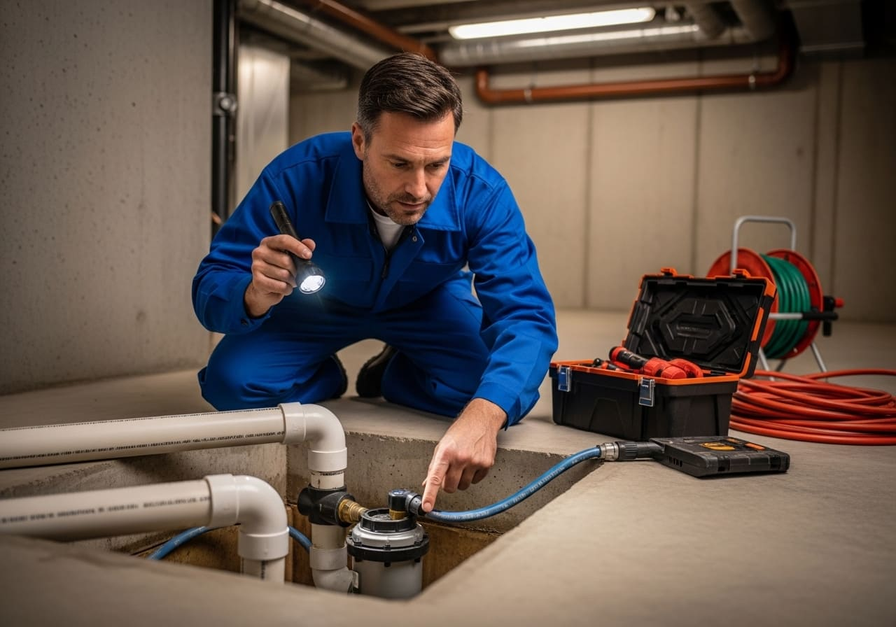 Sump Pump Installation & Repair in Satin